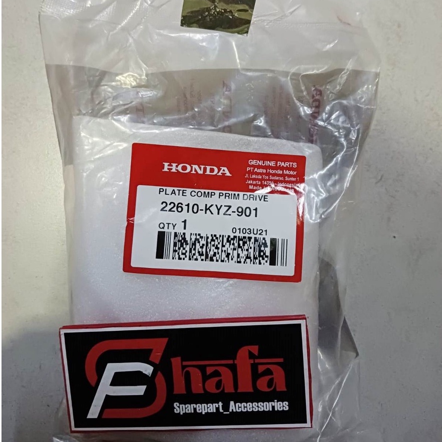 Plate Comp kampas ganda supra x 125 Helm in 22610KYZ901