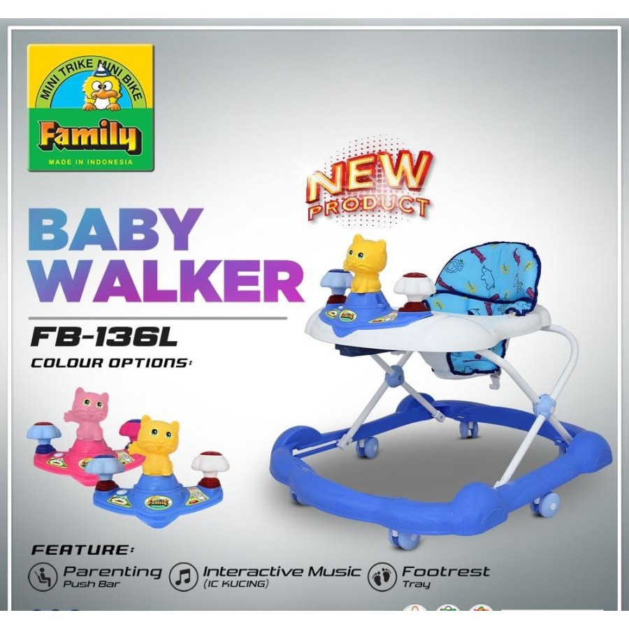 Baby Walker Family Roda Bayi Babywalker Family