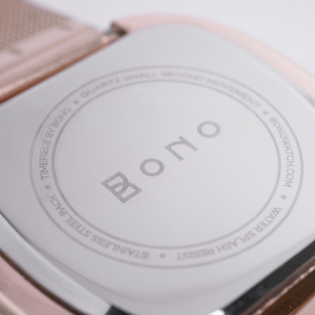 Bono - Siena Milanese Light Rose Gold - Jam Tangan Wanita