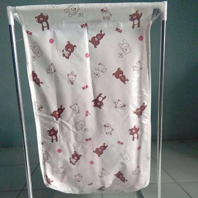 Keranjang Cucian Stand Baju Kotor | Laundry Bag Anti Air