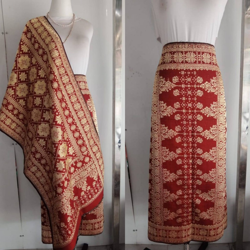 Songket Palembang Asli | Berlian ORI Ekslusif Sutera Gebeng | Premier