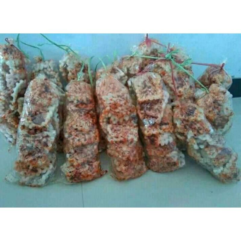 

Usek (Kerupuk Pasir) Pedas Manis Khas Pemalang Asli Bikin Nagih
