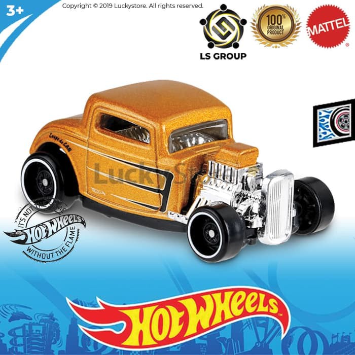 hot wheels 32 ford gold