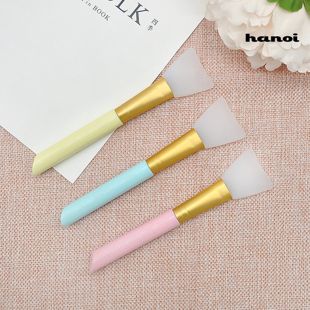 HQTM_DIY Silicone Facial Mud Mask Stirring Brush Skin Care Makeup Applicator Tool