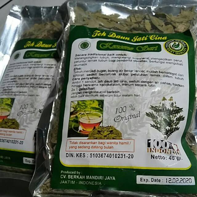 

Teh Herbal China Daun Jati