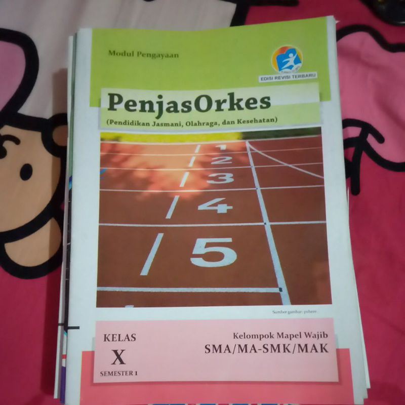 Buku LKS kelas 10 semester satu lks penjaskes