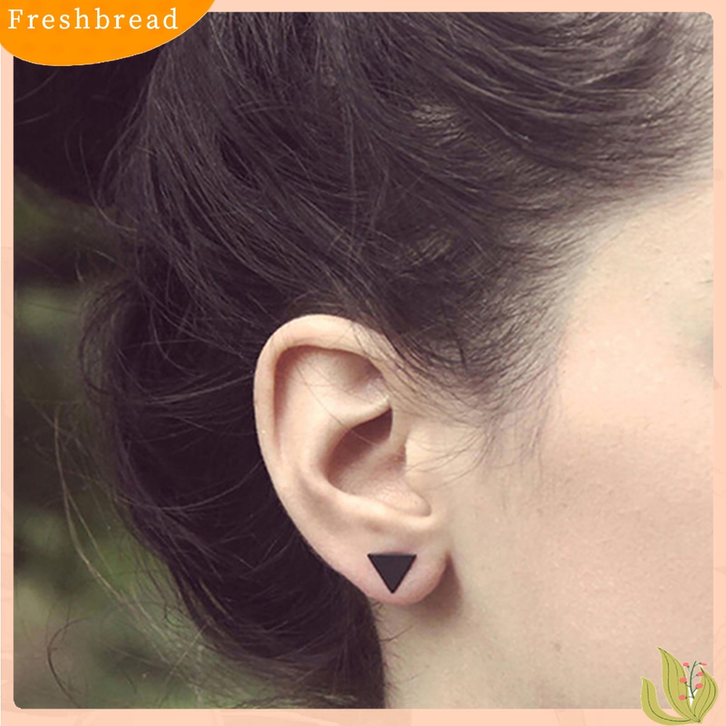 ? Fresh ? Anting Tusuk Model Segitiga Simple Gaya Punk untuk Wanita / Pesta / Prom / Hadiah