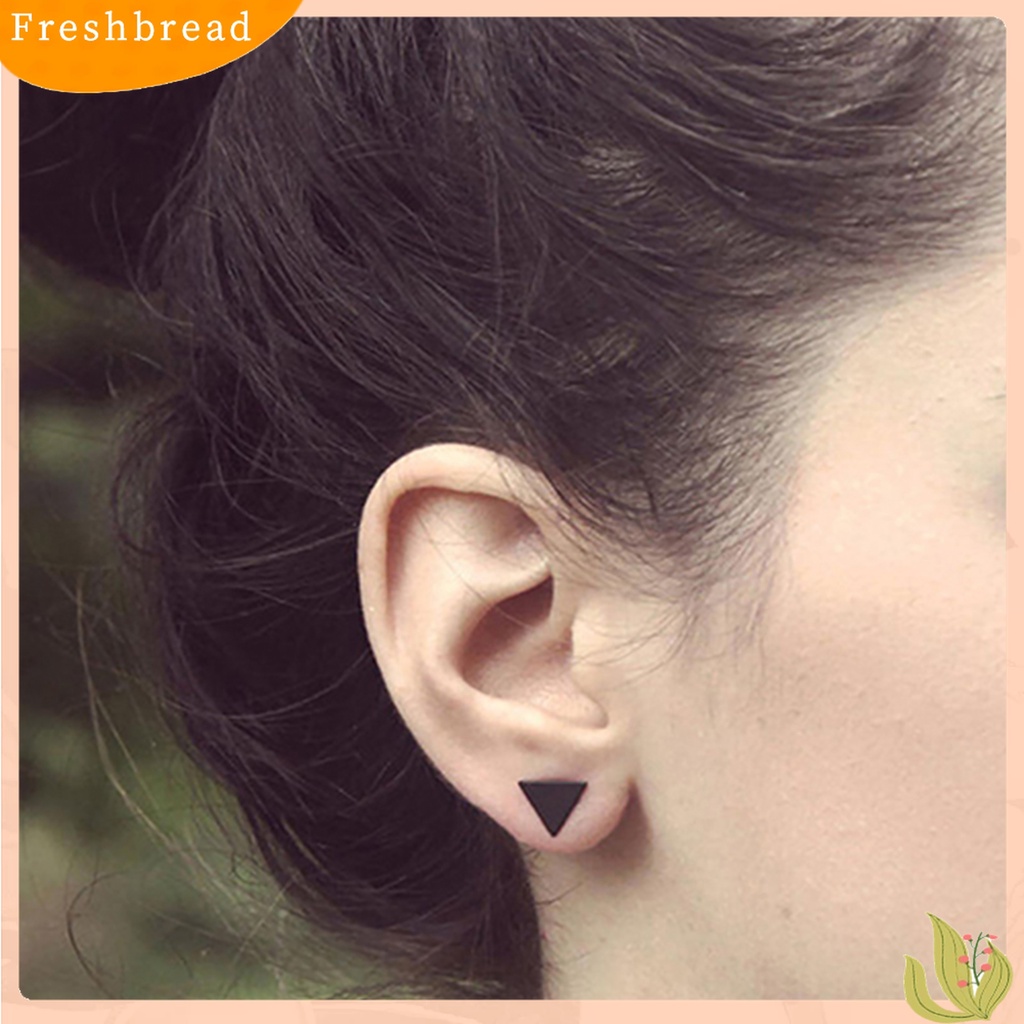 ? Fresh ? Anting Tusuk Model Segitiga Simple Gaya Punk untuk Wanita / Pesta / Prom / Hadiah