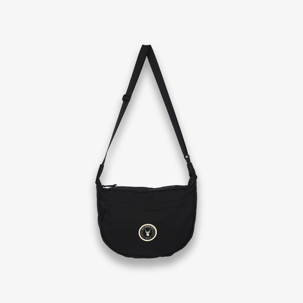 Tas Selempang Messenger Sling Bag Casual Kamera Sekolah Kuliah Converse Anti Air Ori - Hitam Black