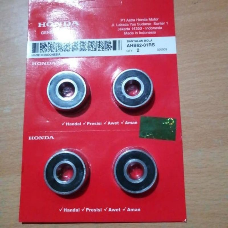 bearing laker laher bantalan 6201 rs pres harga per pcs