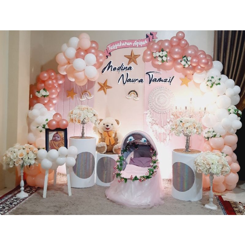 Dekorasi aqiqah anak/dekorasi aqiqah