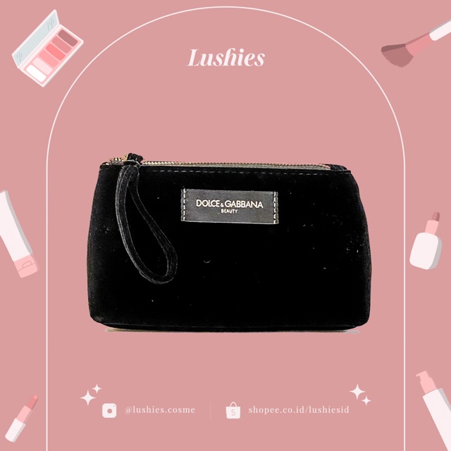 DOLCE & GABBANA BLACK POUCH