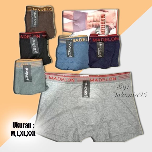 Boxer Madelon Art 8880 - boxer pria - Celana dalam pria