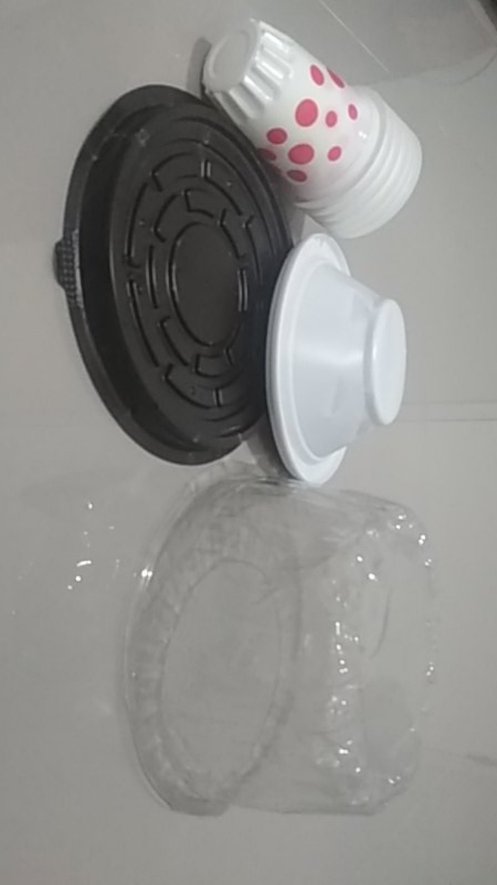 Garpu Makan Plastik Panjang Bening Transparan Tebal Fim Mantap Bks