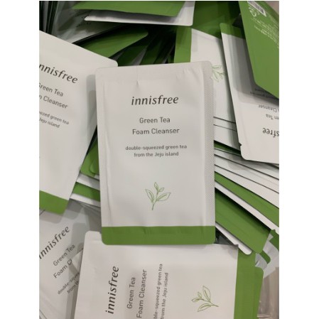Innisfree Green Tea Foam Cleanser 3ml