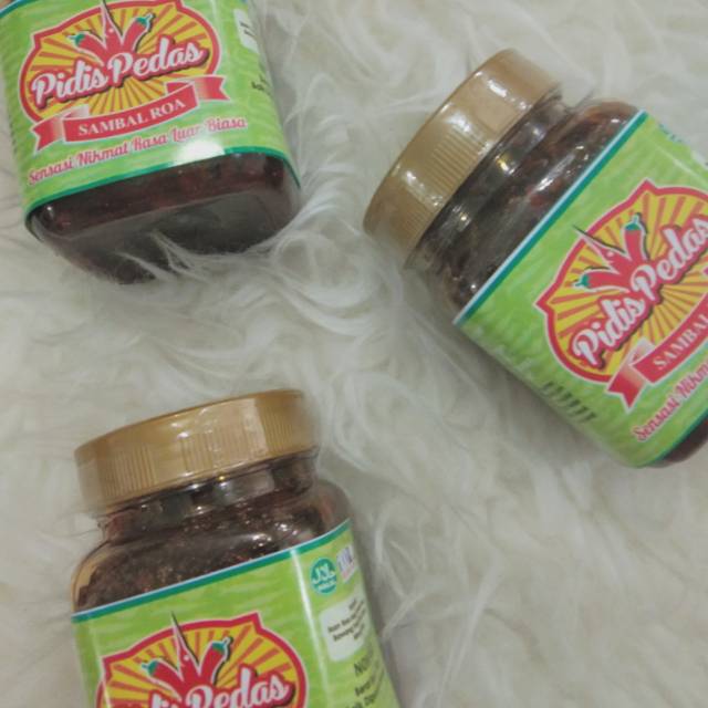 

Sambal roa pidis pedas