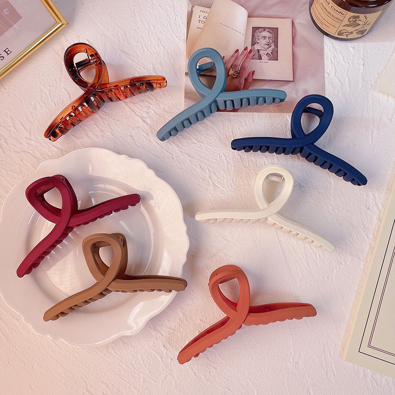 ❶❼ MyAllura ❶❼ Jepit Rambut Doff JR03 Jepitan Rambut Silang Bulat Jedai Import X8513