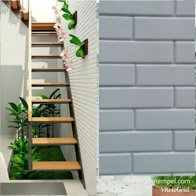 keramik bata putih tempel kualitas super dengan bevel