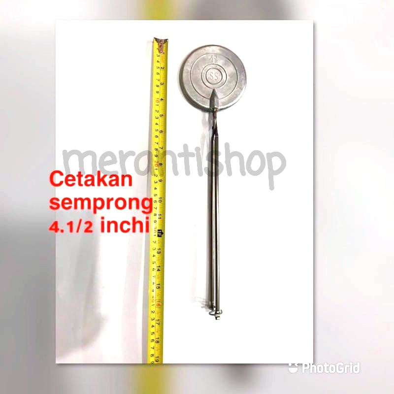 Cetakan Kue Semprong Malaysia 4 1/2 inchi / Egg Roll Eggroll Premium / Cetak Kue Sapit Kue Lo Kok / 