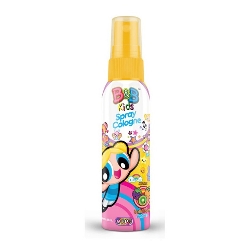 B&amp;B Kids Spray Cologne Powerpuff Girls 60 ml, 100 ml