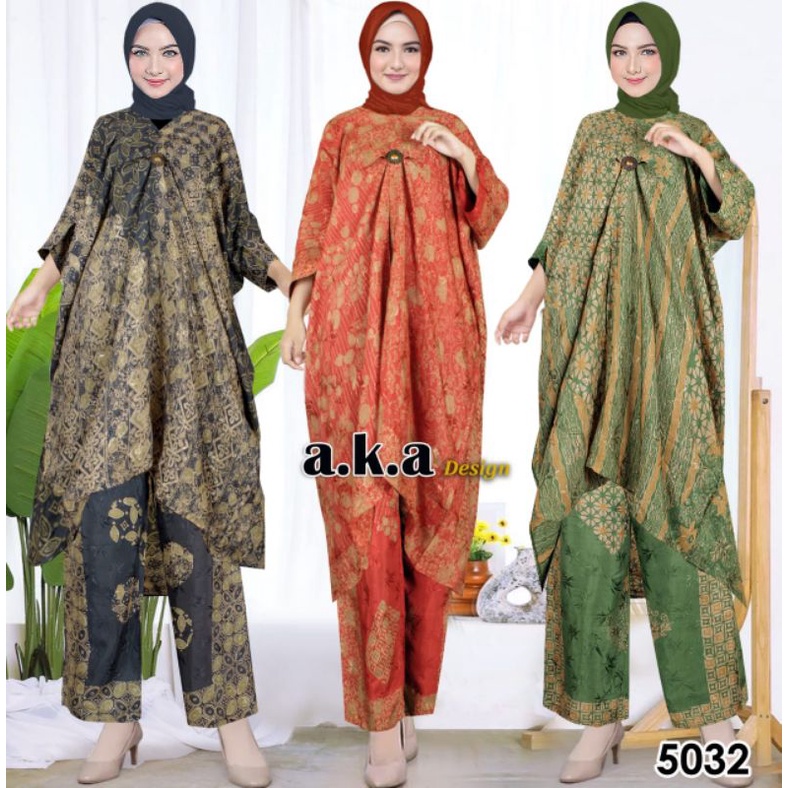 Setelan batik wanita//set celana batik viskoss//batik viskos kondangan//batik viskos premium