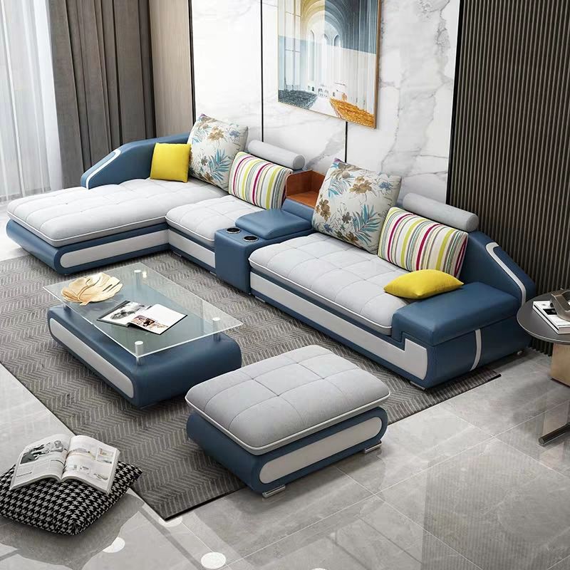 [U7] SOFA/SOFA MINIMALIS/SOFA MODERN/SOFA LETTER-U JUMBO