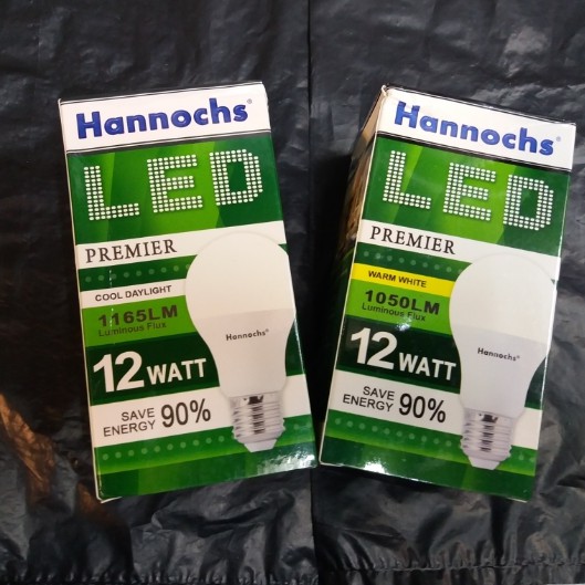 Hannochs PREMIER Led Bulb 12Watt Putih / Kuning