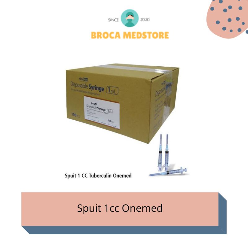 Spuit 1cc onemed