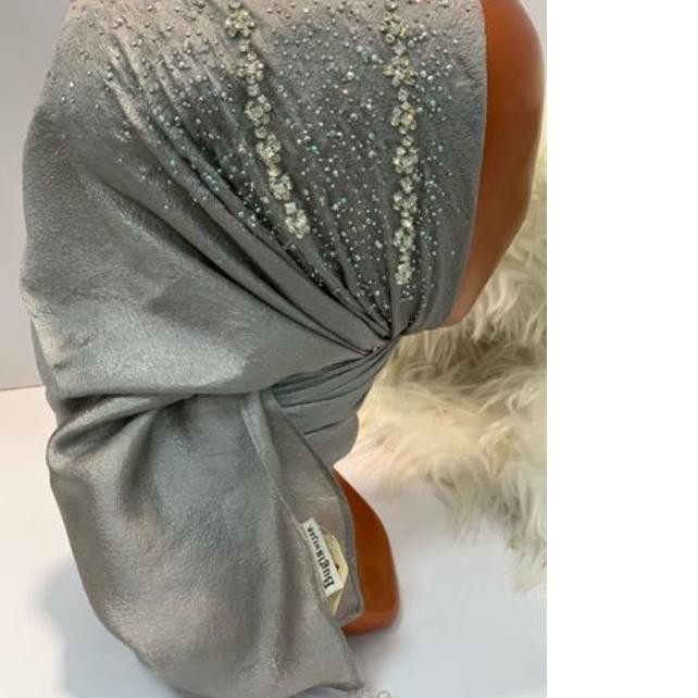 ✾ kerudung pesta Swarosky Mewah By : Bugis Hijab ♪