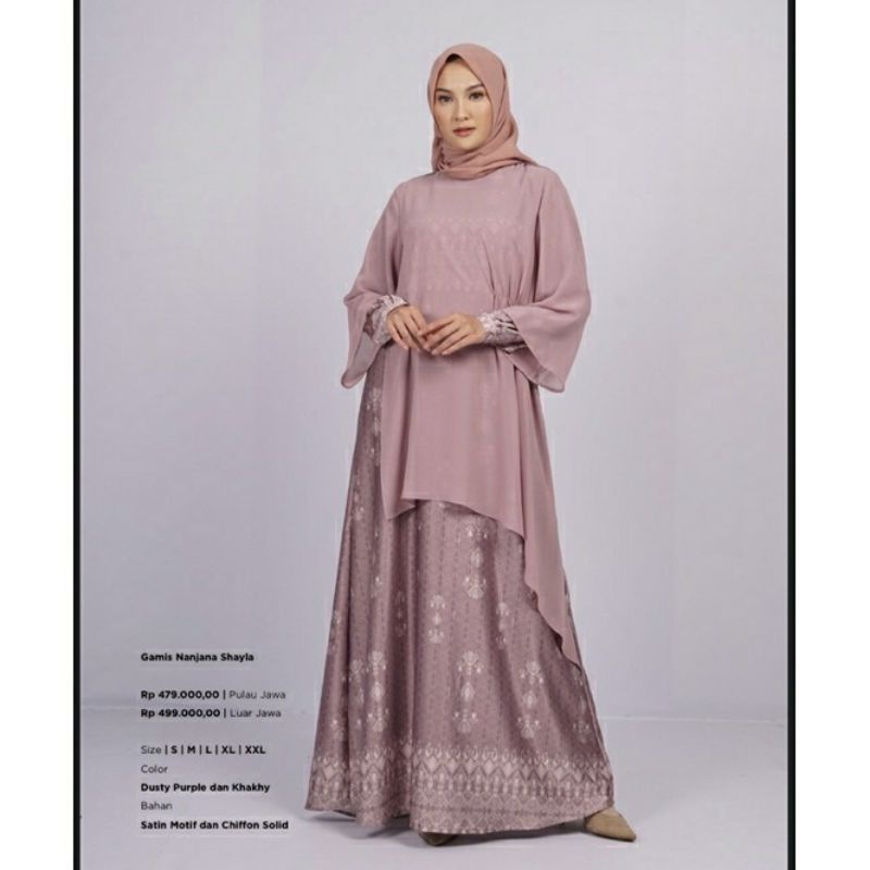 Gamis Nanjana Gamis Elzatta nanjana shayla