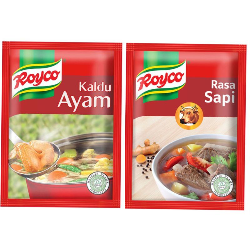 

ROYCO Chicken / Beef Stock Powder 100gr - ROYCO Kaldu Ayam / Kaldu Sapi