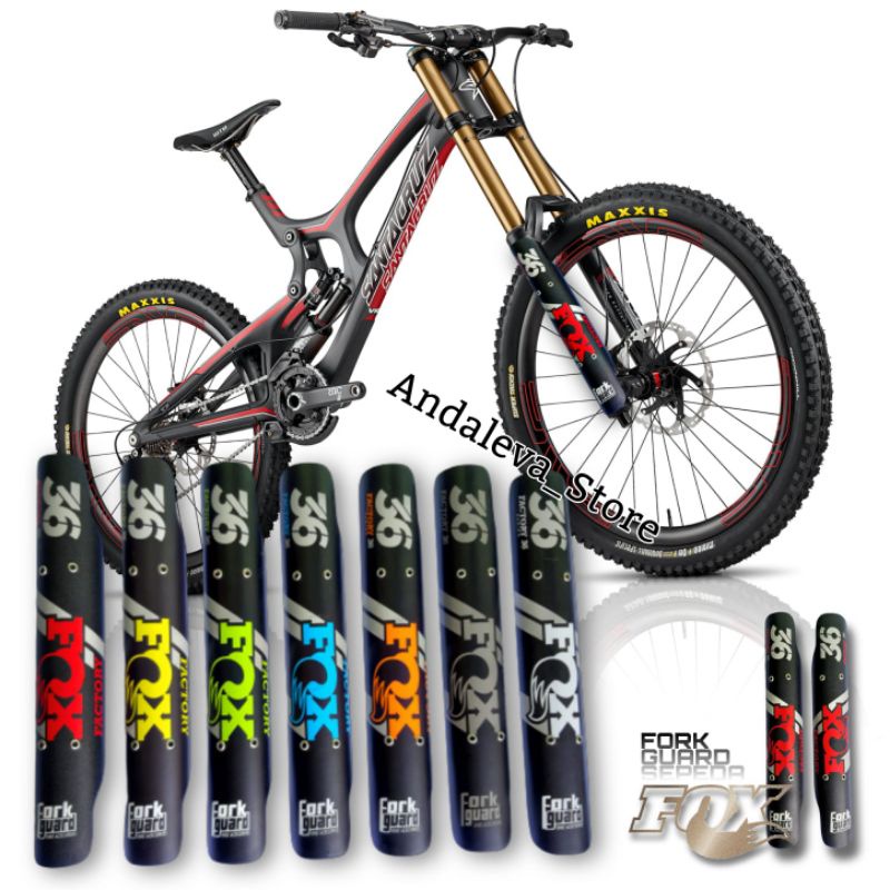 [ SEPEDA ] Fork Guard Sepeda Mtb Fox / Pelindung Fork Sepeda mtb /  Pelindung Garpu Sepeda Terbaru