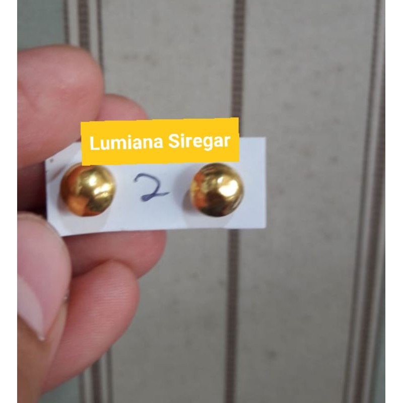 Kerabu Paku 2 gr Mas LM London 24k 99,9% Lumiana Siregar Emas Toba