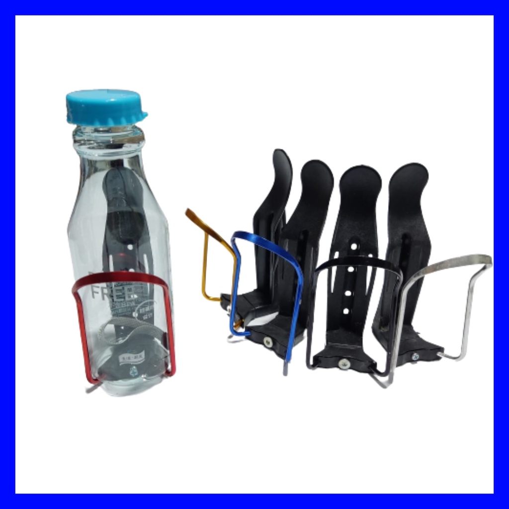 Holder Plus botol Minum sepeda lipat motor universal