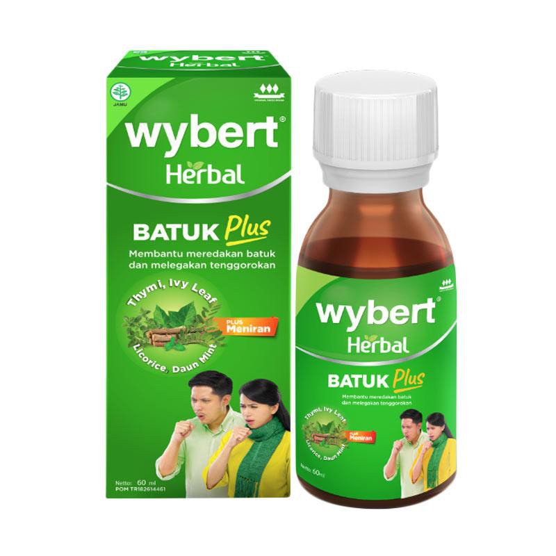 Wybert Herbal Batuk Plus 60ml