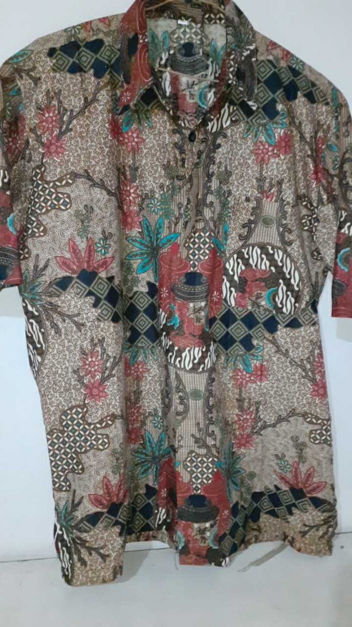 Batik Kalongan | Hem Batik Printing Motif Terbaru