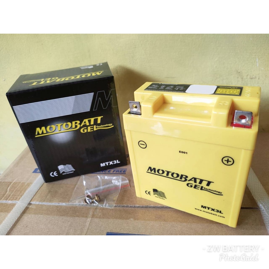 AKI MOTOR YAMAHA RX KING NEW MTX3L / GM3-3B MOTOBATT GEL