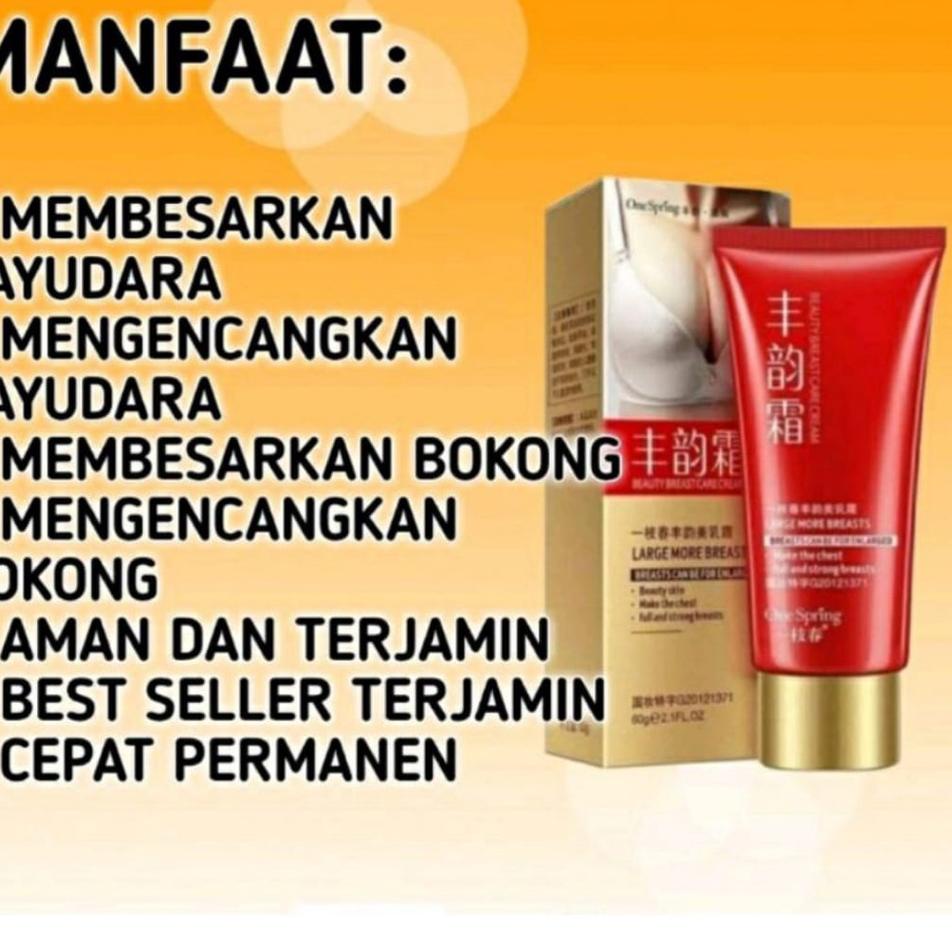 Miliki -  One Spring Breast Cream one spring Krim Pembesar Pengencang Payudara Natural