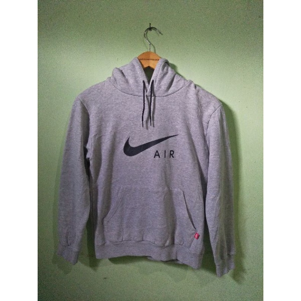 Hoodie Nike Air Abu abu Original Second Murah