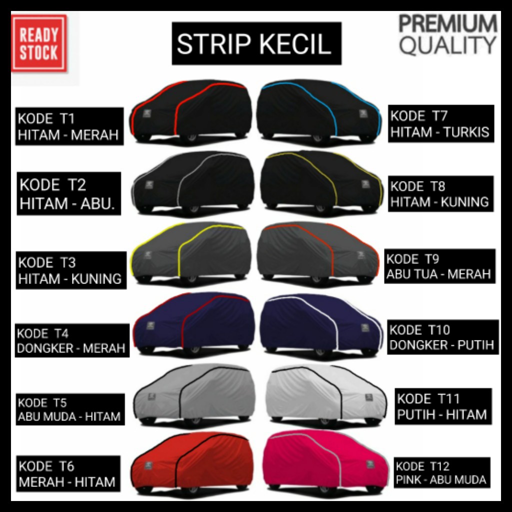 COVER MOBIL/BODY SARUNG MOBIL BRIO,AGYA,IGNIS.YARIS,JAZZ RS,SWIFT,SIRION,MAZDA2,SPLASH,KARIMUN,RIO