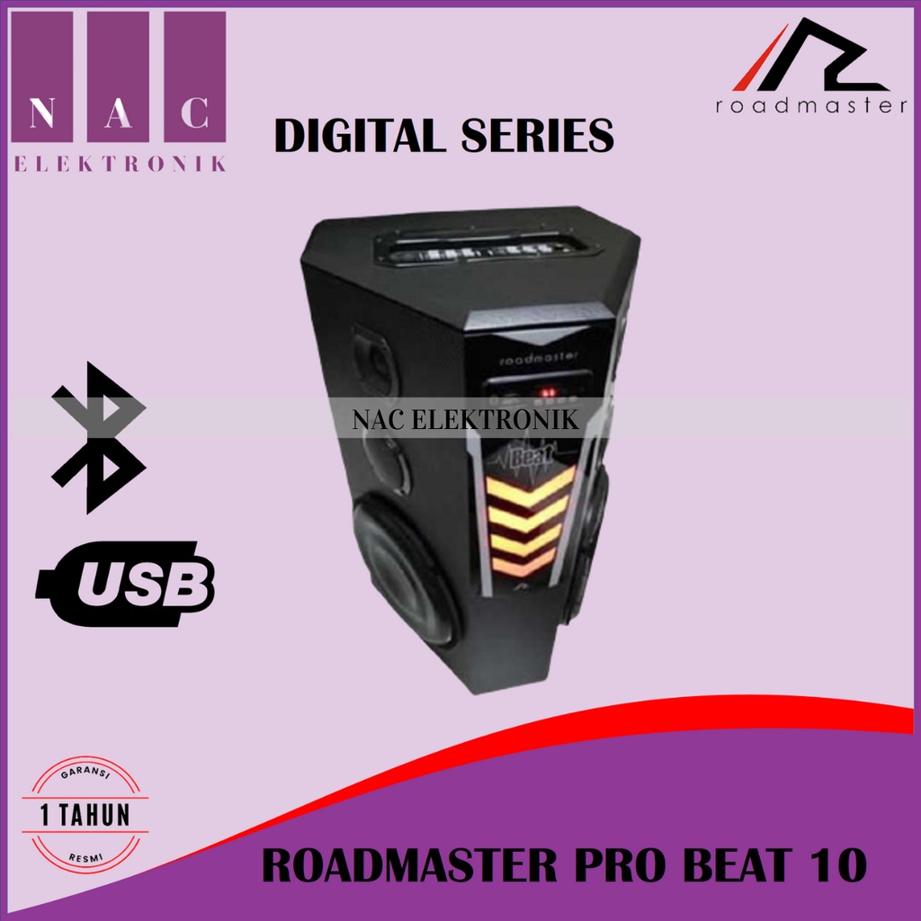 ROADMASTER SPEAKER AKTIF PRO BEAT 10 - DIGITAL SERIES