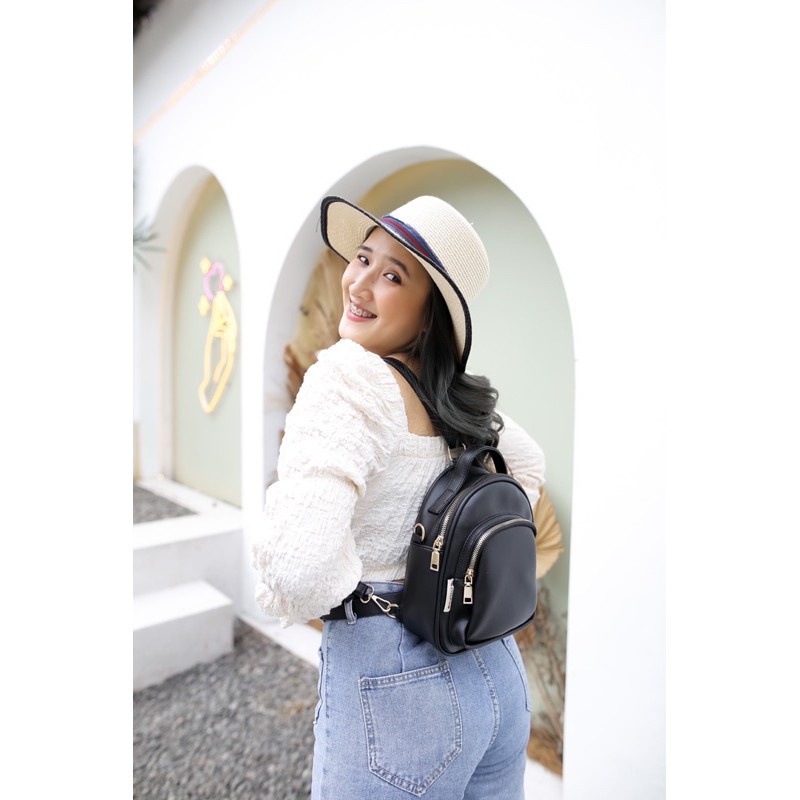 Kimmy Ransel Multifungsi - Tweelyforbag - Tas Ransel Wanita - Tas Wanita