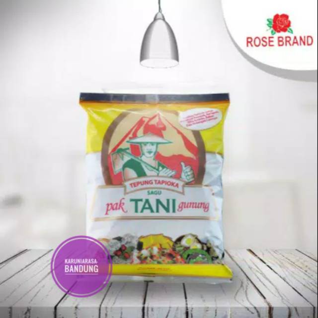 

Tepung Tapioka Pak Tani Rose Brand 500gr