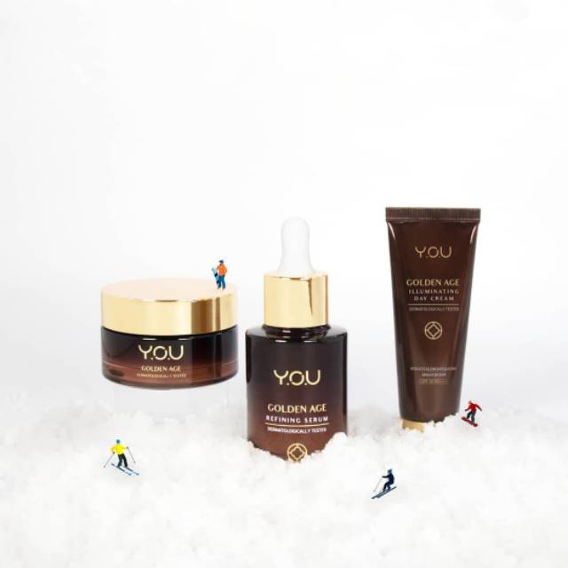 Y.O.U Golden Age Series [SERUM DAY NIGHT Ecer] - YOU