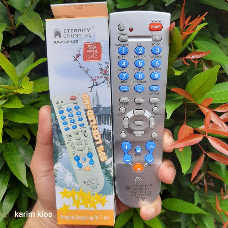 Remot Remote Tv Universal LCD LED RM233E Chung He