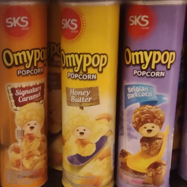 

Omypop honey butter 85gr pop corn