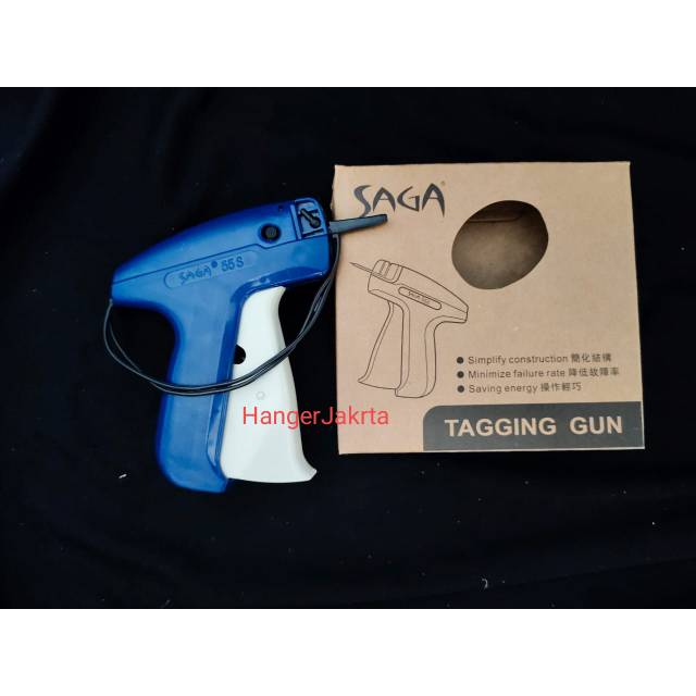 

Tag gun / tembakan harga merk saga