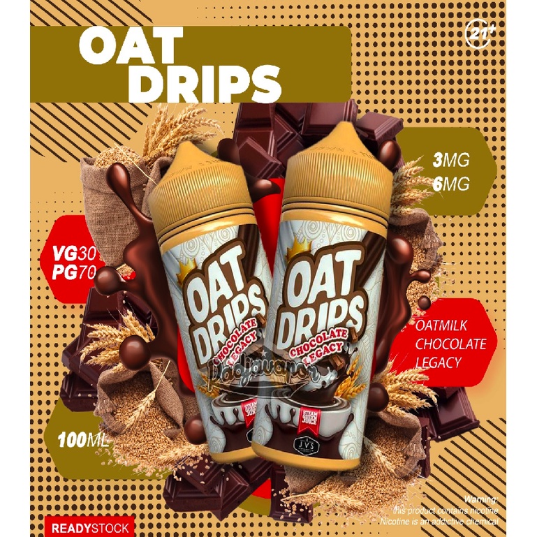 LIQUID 100ML OATDRIPS V5 CHOCOLATE LEGACY