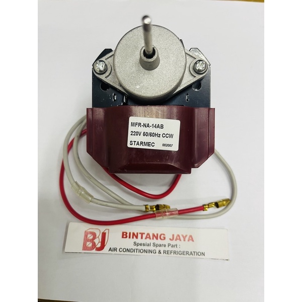 Fan motor kulkas multi  NA14 keramik merah