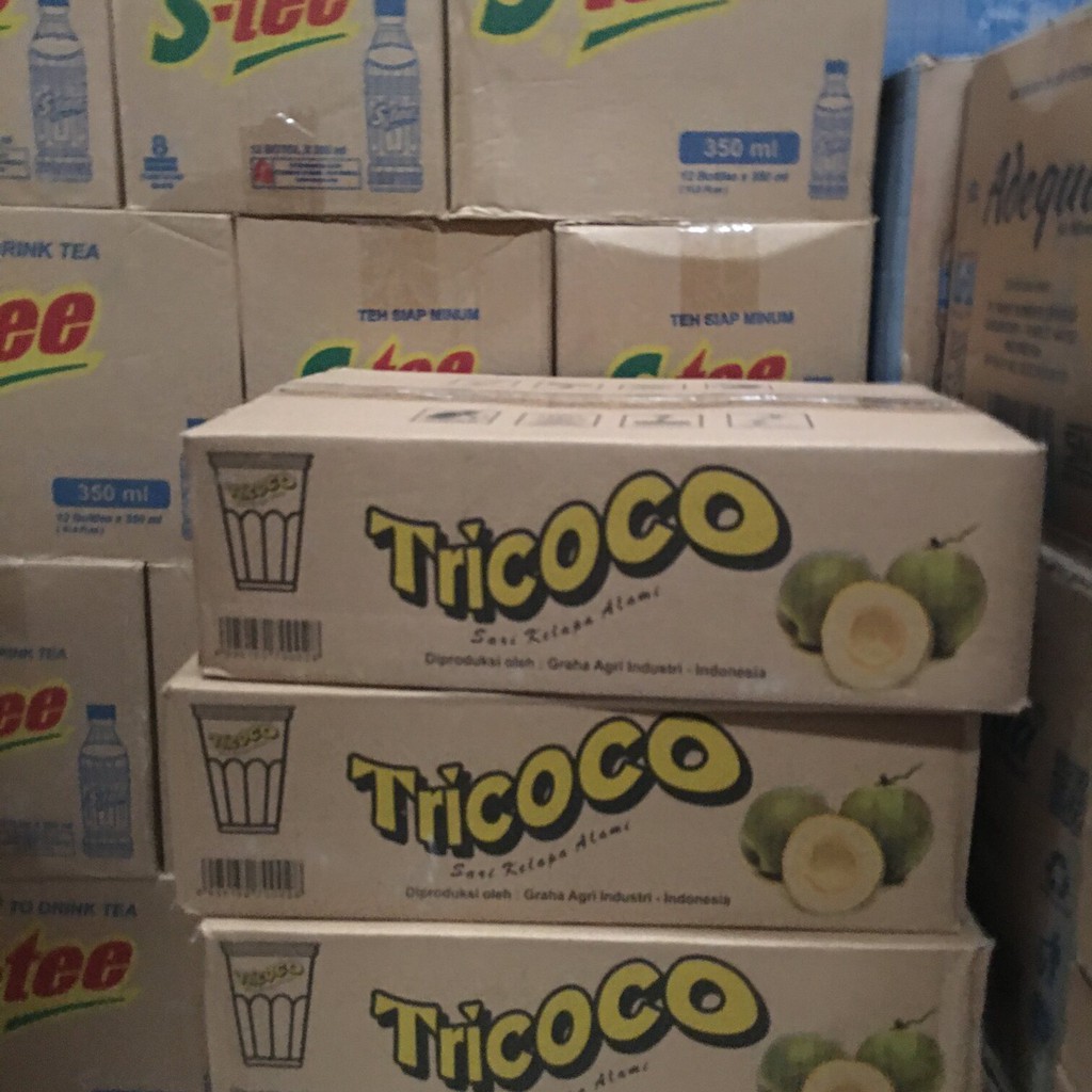 

TRICOCO SARI KELAPA Gelas 180ml 1Dus (24 pcs)